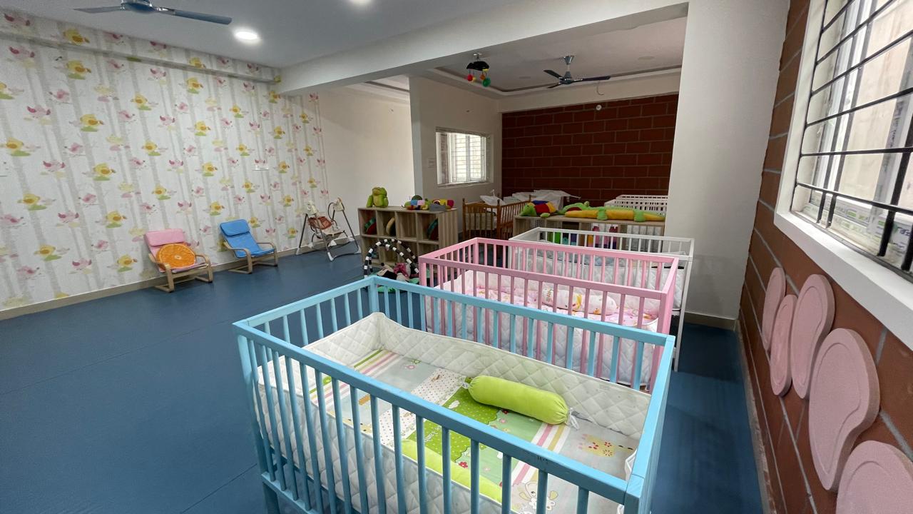 Orange Pre-School infant room